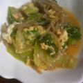 まい　ぼん's cooksnap of when they made 椎茸とチンゲン菜の卵とじ♪.