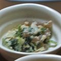 きなコッコ's cooksnap of when they made 小松菜にひと工夫<白和え>.