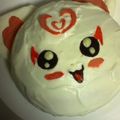 スキナ's cooksnap of when they made プリキュア！ハミィのキャラケーキ☆.