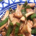 mayoberry's cooksnap of when they made ♪鶏肉とピーマンの青椒肉絲風♪.
