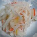 ユーロン's cooksnap of when they made お正月✿我が家の紅白なます.