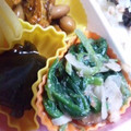 ユーロン's cooksnap of when they made 超簡単！ほうれん草の練りごまあえ.