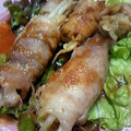 ちゅうぐらいのミィ's cooksnap of when they made 節約主菜☆もやしの肉巻き中華風.