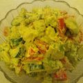 カズリン13's cooksnap of when they made 卵入り♪アボカドとカニカマのサラダ.