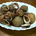 yuka312svt's cooksnap of when they made 定番！里芋とイカの煮物★.