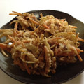 papikun's cooksnap of when they made サクサクかき揚げ.