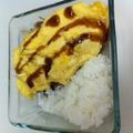 yoyoさん's cooksnap of when they made おふくろの味♪挽き肉と玉ねぎのオムレツ.