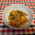 龍青空ママ's cooksnap of when they made 豚こまと玉葱の粒マス炒め♬.