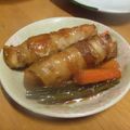 このみん家's cooksnap of when they made 豚バラで野菜ロール照り焼き.