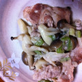 hbk-88's cooksnap of when they made 豚バラとキノコのマヨしょう油炒め.