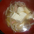 えりこ０８２４'s cooksnap of when they made 節約簡単あったまる　もやしスープ.