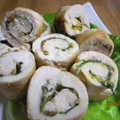 チューちゃん's cooksnap of when they made ささみＤＥ巻き巻き　ふりかけ＋マヨ.