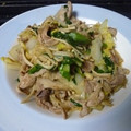 K/S's cooksnap of when they made 白菜と豚肉の簡単野菜炒め.