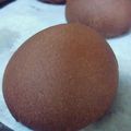 ★HOKA★'s cooksnap of when they made もちもちココアチョコ豆腐パン.
