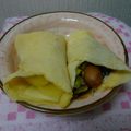 そらてんママ's cooksnap of when they made 赤＆白タルタルで手巻きクレープパーティー.
