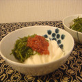 ローズレース's cooksnap of when they made 長芋とメカブの梅和え.
