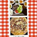 ☆あさ's cooksnap of when they made 玉子2個で4人分！千切りポテトのオムレツ.