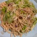 しょうこるん's cooksnap of when they made アンチョビとキャベツの塩パスタ.