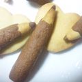 まにょた's cooksnap of when they made えんぴつクッキー（消しゴム付）.