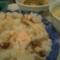 きよほの's cooksnap of when they made 鮭のおこわふぅ.