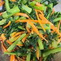 ＊Chay＊'s cooksnap of when they made 大根の葉でナムル✿.