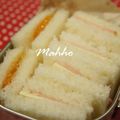 manapk's cooksnap of when they made 簡単★サンドイッチ～ハム＆チーズ～.
