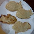 momokuche's cooksnap of when they made サクッ!!カリ!のたいやき.