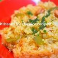 ruruchirin's cooksnap of when they made ✿炊飯器でトマト炊きご飯✿.