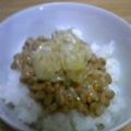 うさまる。。's cooksnap of when they made 塩ねぎごま油納豆♪.