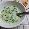 ごまきち's cooksnap of when they made 小松菜のクリーミースープ.