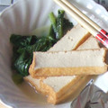 ReRena's cooksnap of when they made 厚揚げと小松菜の煮物.