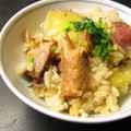 ぶるーぽぴー's cooksnap of when they made 蒲焼き缶詰とさつま芋の炊き込みご飯.