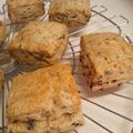 RYOSHUN's cooksnap of when they made ホットケーキミックスでミルクティスコーン.