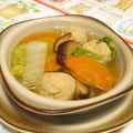 バカリャウ's cooksnap of when they made ボリュームたっぷり☆白菜と鶏団子のスープ.