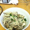 GyroBaby's cooksnap of when they made きのこたっぷりにんにくバター炒め.