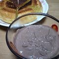 pachico's cooksnap of when they made ヘルシーなお豆腐チョコクリーム♪♪.