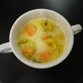 スタイリッシュママ's cooksnap of when they made カフェ風　つぶつぶ野菜のがぼちゃスープ☆.