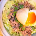 piko-rin's cooksnap of when they made キャベツのナムルと挽肉の丼☆.