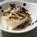 ちょびころ's cooksnap of when they made あるものでつまみ～ネギ昆布温やっこ.