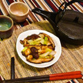 totoha's cooksnap of when they made 簡単♪ねぎとしいたけ炒め.