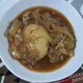 さるちゃん's cooksnap of when they made 厚揚げで肉豆腐.