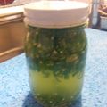min0614's cooksnap of when they made 青唐辛子の酢漬け.