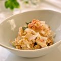 さとみわ's cooksnap of when they made 塩もみ白菜のシャキシャキ☆ツナマヨサラダ.