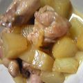ハートアイビー's cooksnap of when they made 大根と鶏肉の煮物.