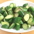 Nekozame's cooksnap of when they made 本場中国の味風★胡瓜炒め～.