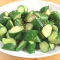 Nekozame's cooksnap of when they made 本場中国の味風★胡瓜炒め～.