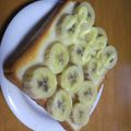 ａyane's cooksnap of when they made はちみつマヨトースト(バナナのせ).