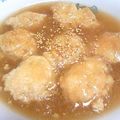 ちゅうぐらいのミィ's cooksnap of when they made ふわふわ団子のみぞれあん.