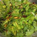 akkunpapa's cooksnap of when they made 春菊のサラダ.