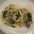 サンディサンディ's cooksnap of when they made 鶏肉のクリーム煮.